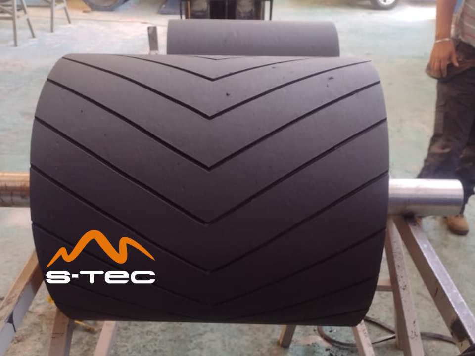Liners para Poleas (Lagging) de Alta Resistencia, STEC S-TEC Liners para Poleas (Lagging) de Alta Resistencia, STEC S-TEC
