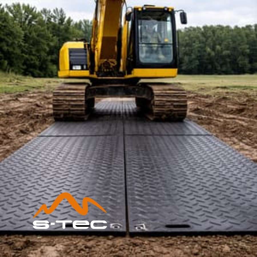 Placas HDPE de acceso temporal S-TEC