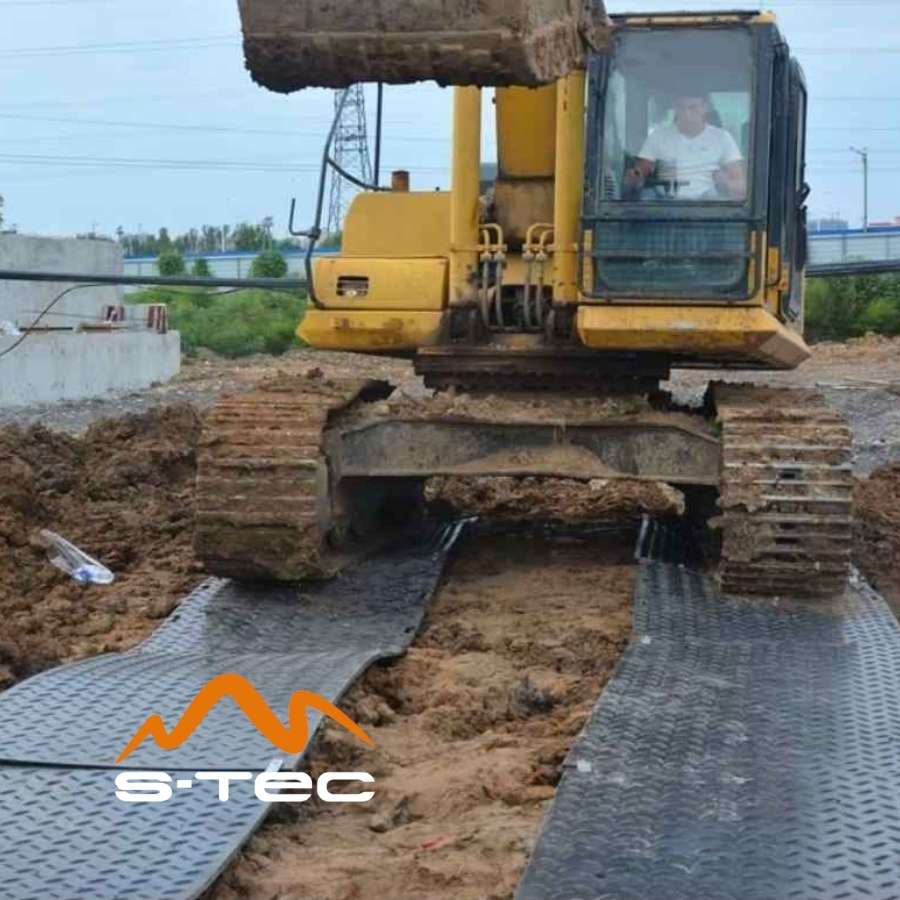 Placas HDPE de acceso temporal S-TEC