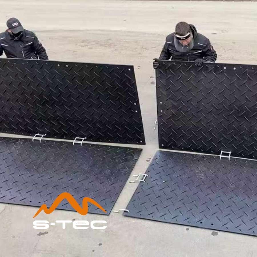Placas HDPE de acceso temporal S-TEC